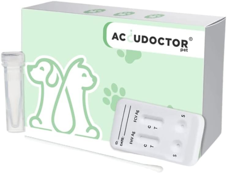 2 Accudoctor Feline Calicivirus FCV Ag + Feline Herpesvirus FHV-1 Ag