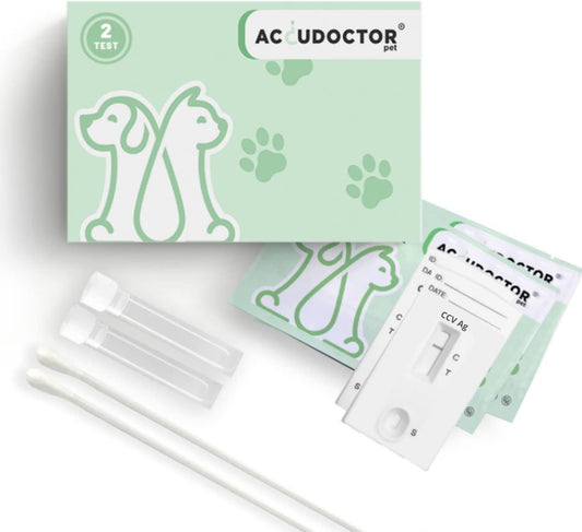 2 Accudoctor Canine Coronavirus Test CCV Ag