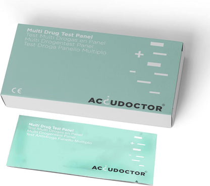 2x Accudoctor Multidrogentest für 10 Drogenarten