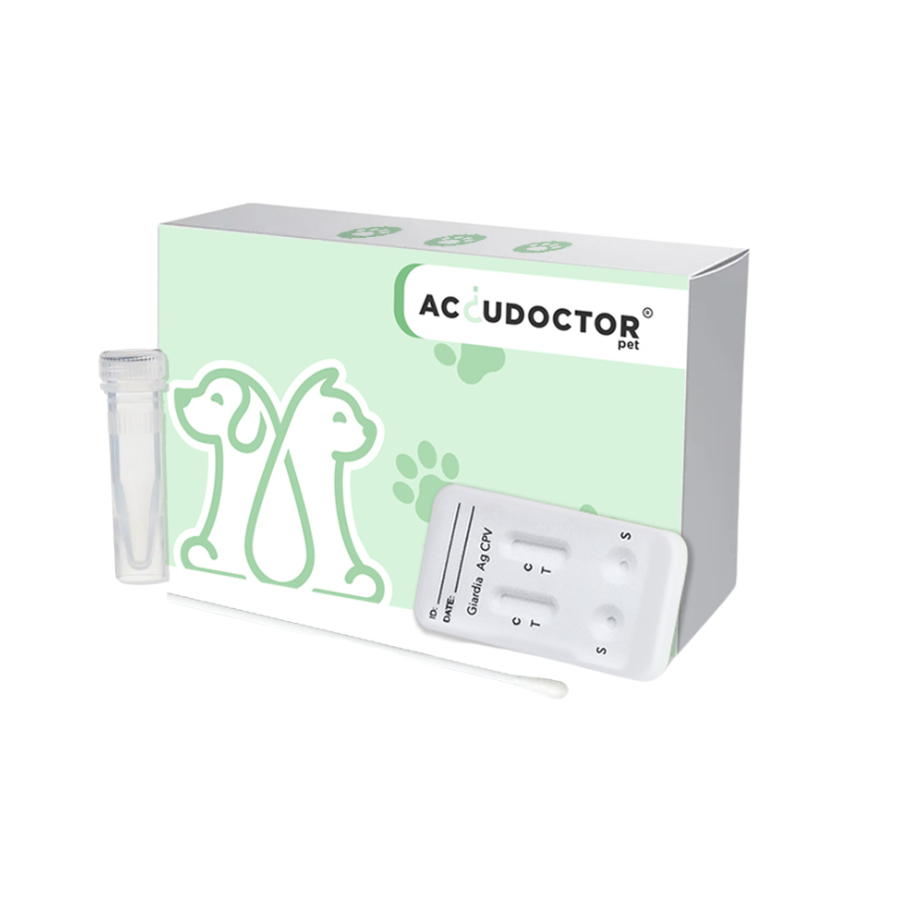 2 Accudoctor Canine Parvovirus Test CPV Ag + Giardia Lamblia Ag