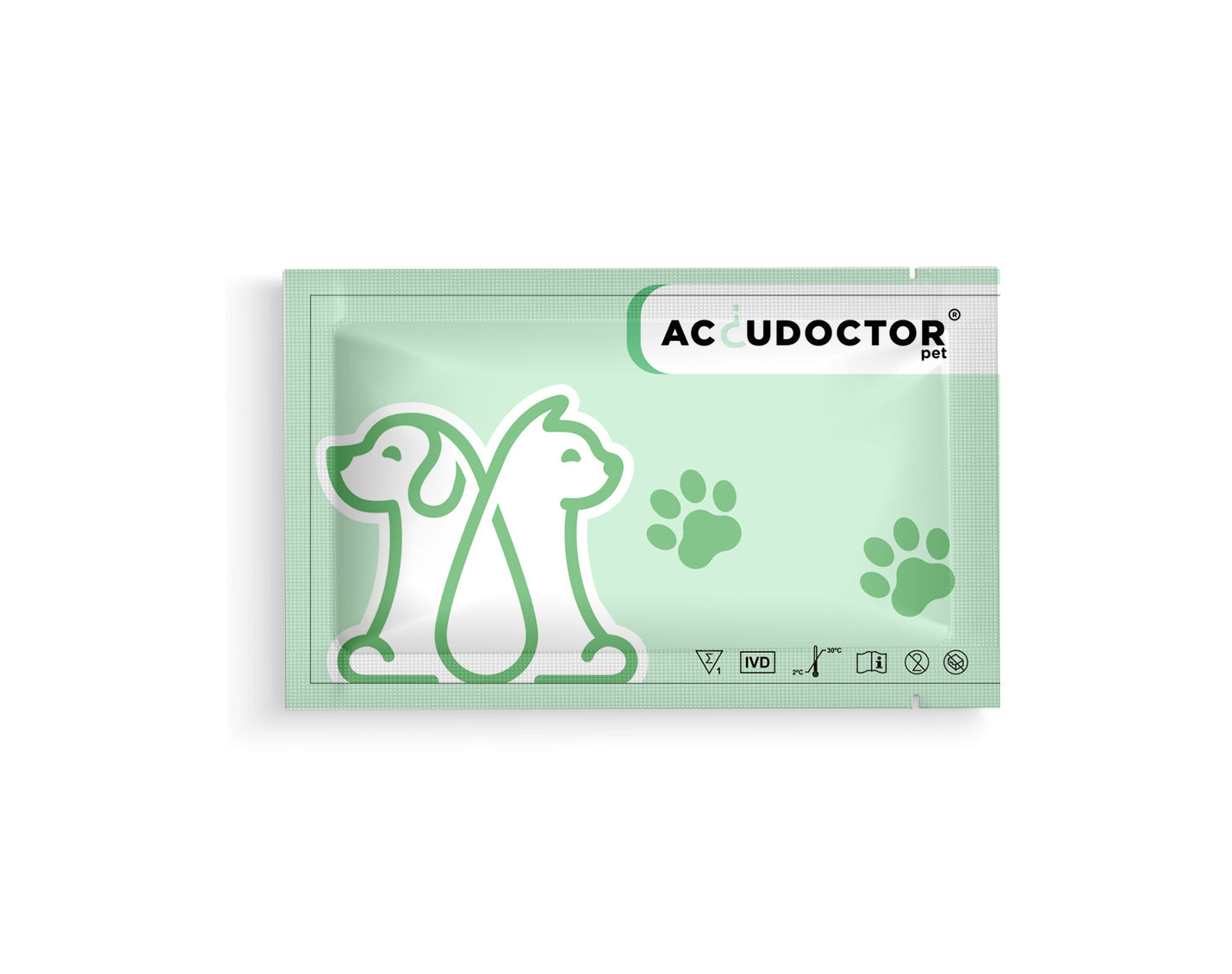 2 Accudoctor Canine Parvovirus Test CPV Ag + Giardia Lamblia Ag